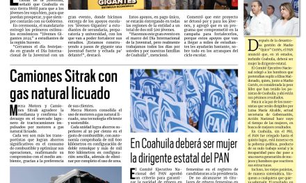 Portada RCG Fronteriza [13 de agosto de 2024] Celebra Manolo Jiménez a ‘Jóvenes Gigantes’ de Coahuila; entrega alcalde pavimentación por 1.3 mdp  y más…