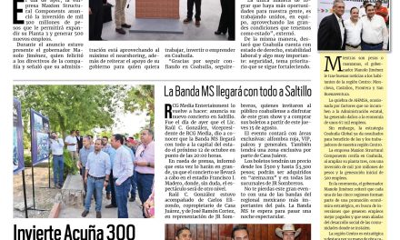 Portada RCG Fronteriza [15 de agosto de 2024] Inversión millonaria llega a la región Centro del estado; crean estrategias de atención para adultos mayores y más…