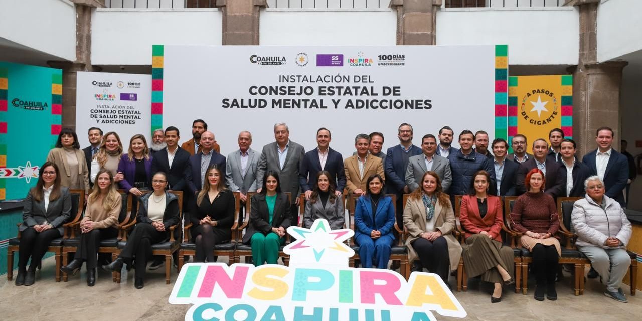 Inspira Coahuila refuerza programas de atención a la salud mental