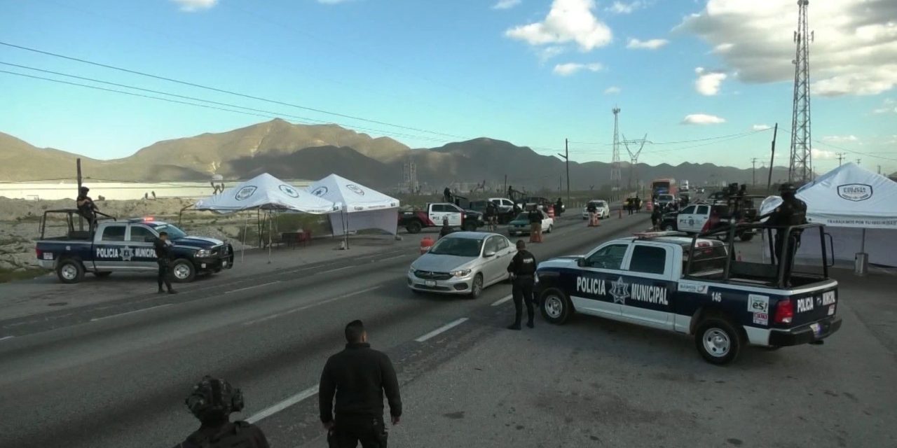 Capturan a 14 en operativo en Saltillo