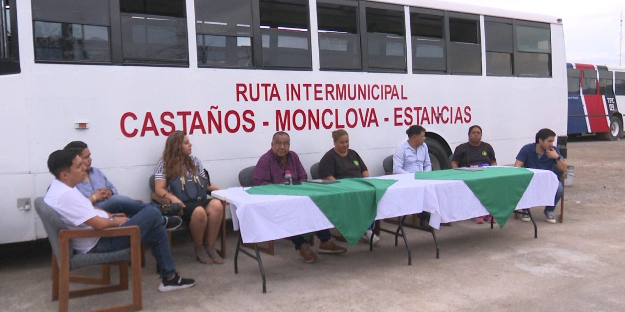 Gestiona UNTA nueva ruta de transporte entre Castaños y Monclova