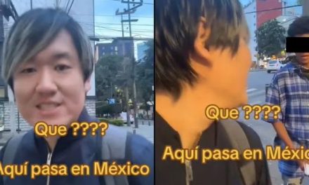 Turista japonés iba a ser víctima de asalto; graba intento en la CDMX