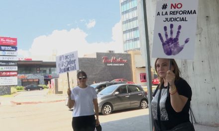 La justicia no se vende ni se regala; manifestantes a la reforma judicial
