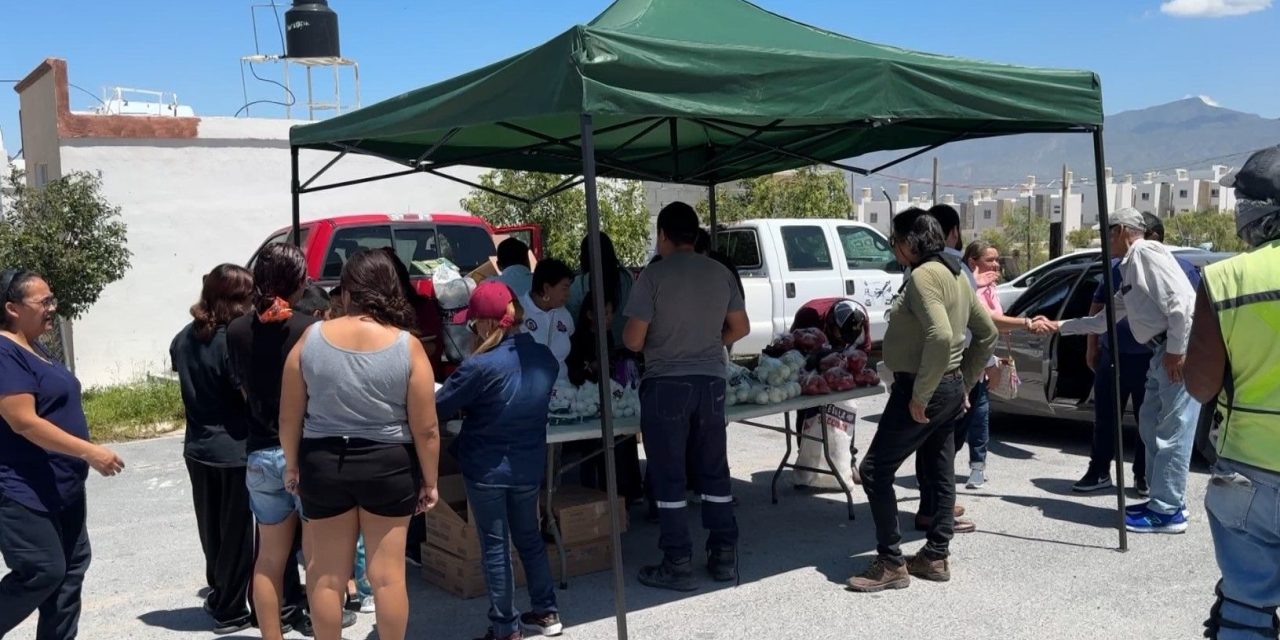 Llega Mercadito sobre ruedas a colonia Misión Cerritos