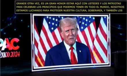 El mensaje que Donald Trump le mandó a México en reunión de conservadores en la CDMX