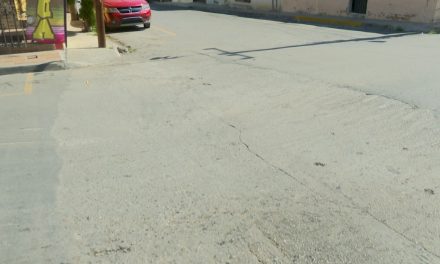 Peligroso vado, representa serio peligro para automovilistas en el centro de Saltillo