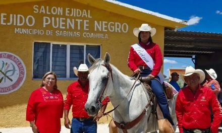 Celebran con cabalgata 93 años del ejido Puente Negro, en Sabinas