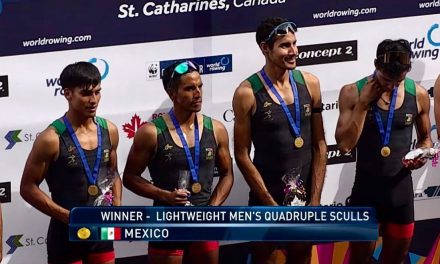 Equipo de México sorprende y se corona campeón mundial de remo