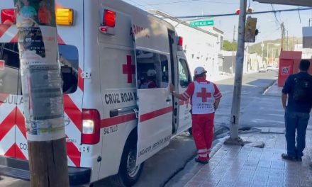Mujer es supuestamente atropellada en el centro de Saltillo