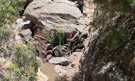 Familia vive una pesadilla tras accidentarse en Real de Catorce