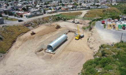 Avanza construcción del puente Mirasierra en Saltillo