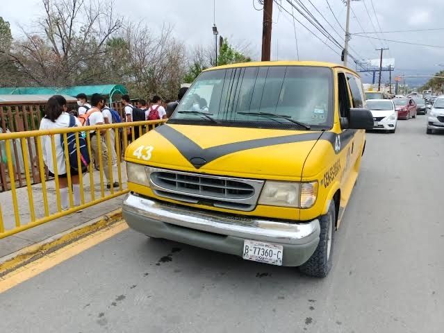 Aumenta el transporte escolar Ilegal en Monclova