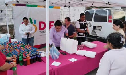 DIF Torreón brinda apoyos sociales y alimenticios