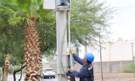 Intensifican labores de mantenimiento en alumbrado público
