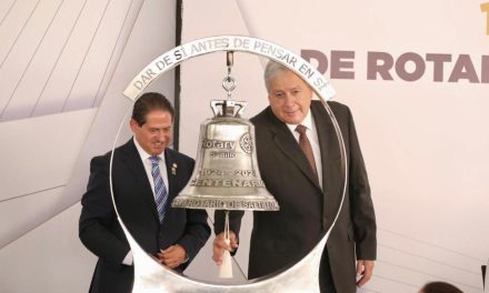 Celebra Cabildo de Saltillo 100 años del Club Rotario