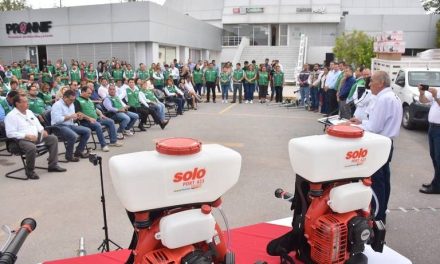 Entregan insumos para controlar el dengue en el estado