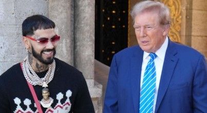 Visita Anuel AA a Donald Trump y pidió votar por él en las elecciones