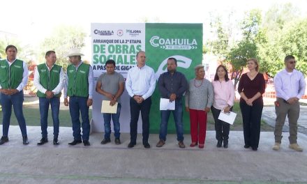 Arranca 2ª Etapa de Obras Sociales con la construcción de aula didáctica en Ramos Arizpe