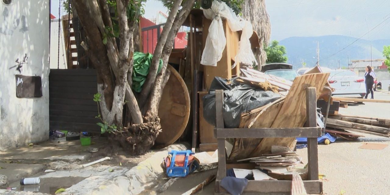 Vecinos de la colonia Zaragoza denuncian acumulación de basura