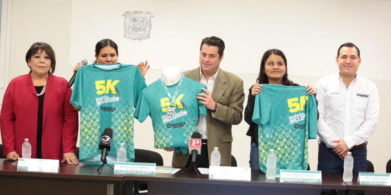 Anuncian la carrera ‘Yo por la Inclusión’