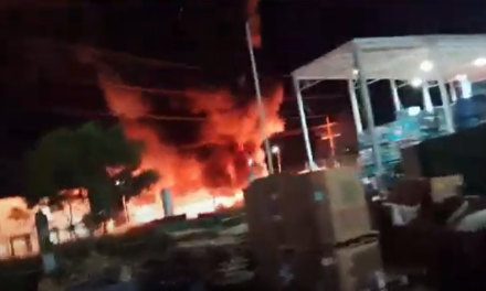 Causa alarma incendio en empresa en Ramos Arizpe