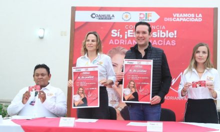 DIF Coahuila invita a conferencia de Adriana Macías