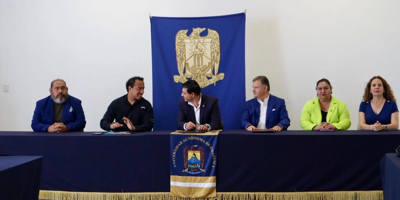 Firman convenio CEAS y la UAdeC para el cuidado del agua