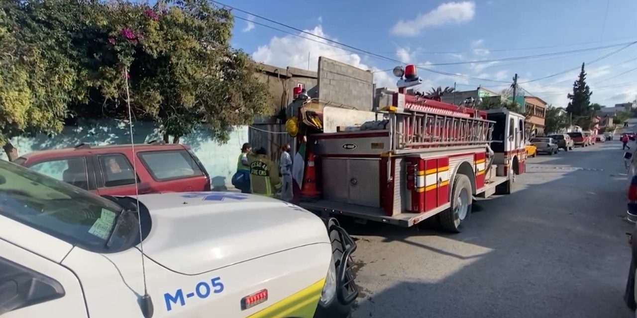 Corto circuito causa de incendio en casa habitación en Saltillo