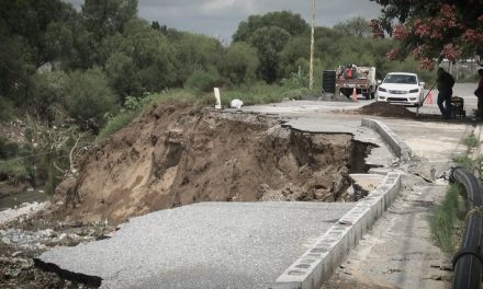 Derrumbe en colonia Los Pinos causa afectaciones y preocupación a los residentes del sector
