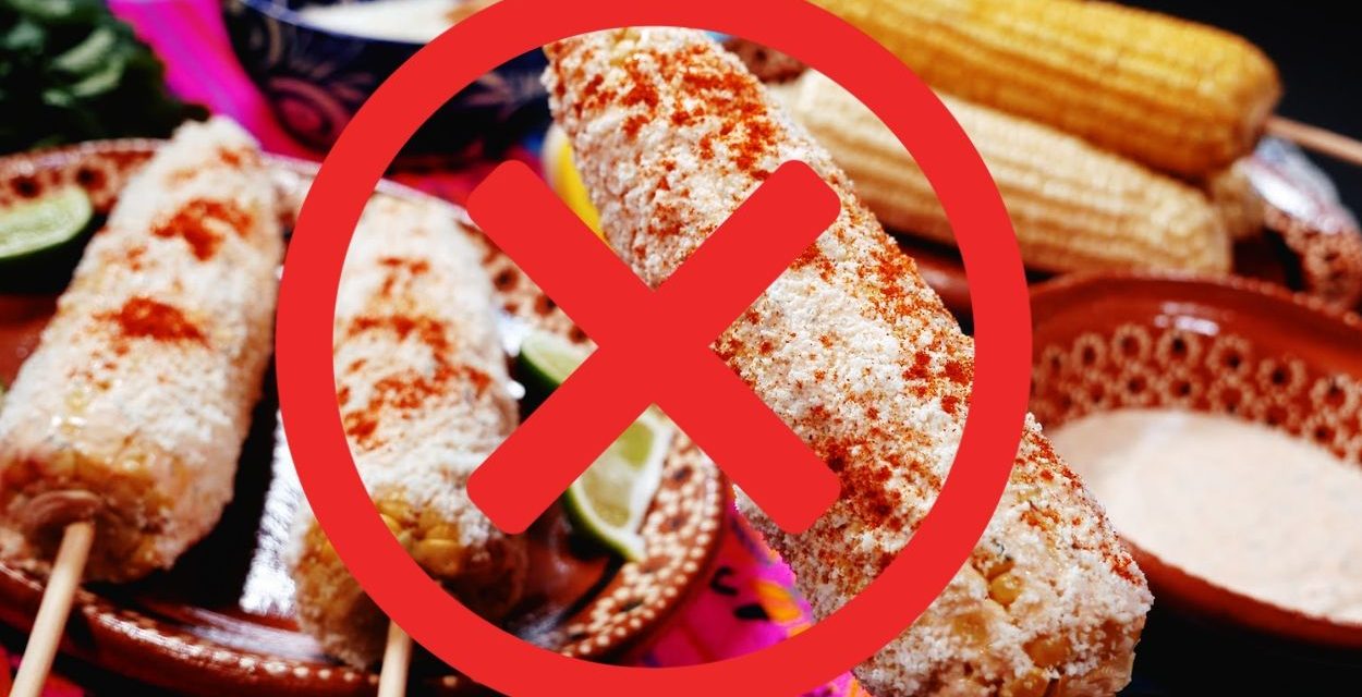 Elotes están prohibidos en Cuernavaca durante el 15 de septiembre