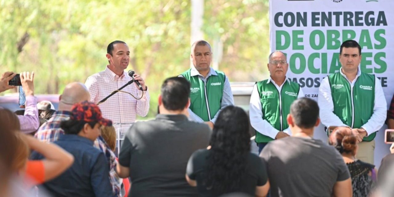 Invierten 5.5 millones de pesos en obras integrales en Acuña