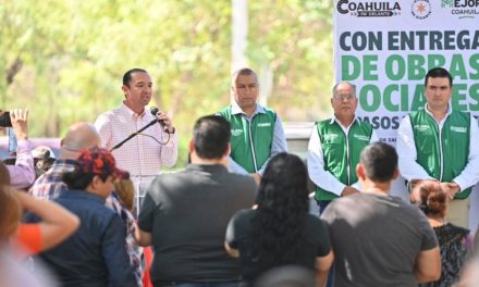 Invierten 5.5 millones de pesos en obras integrales en Acuña