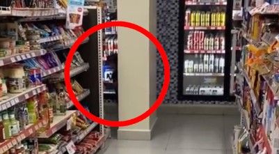 ¿Será? Captan a presunta niña fantasma en un Oxxo