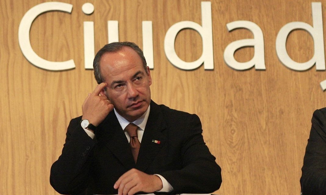 Felipe Calderón advierte que el crimen organizado controla la mitad de México