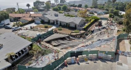 ¿Qué está pasando en Los Ángeles que están apareciendo enormes grietas?