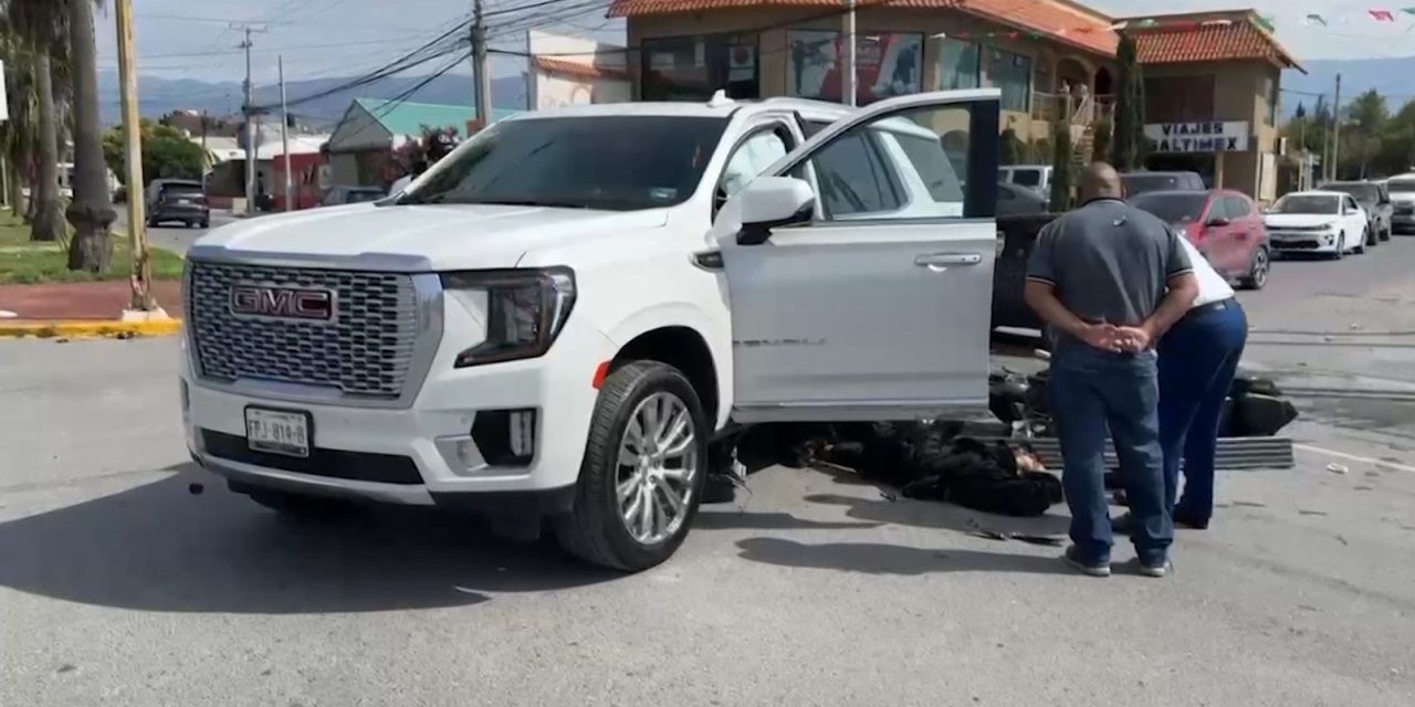 Imprudente provoca muerte de joven motociclista tras accidente al norte de Saltillo
