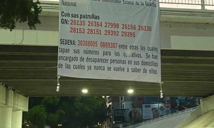 Narcomantas en Culiacán acusan a mandos militares de violaciones a derechos humanos