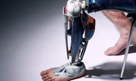 Científicos suizos crean la primera pierna robótica con músculos artificiales