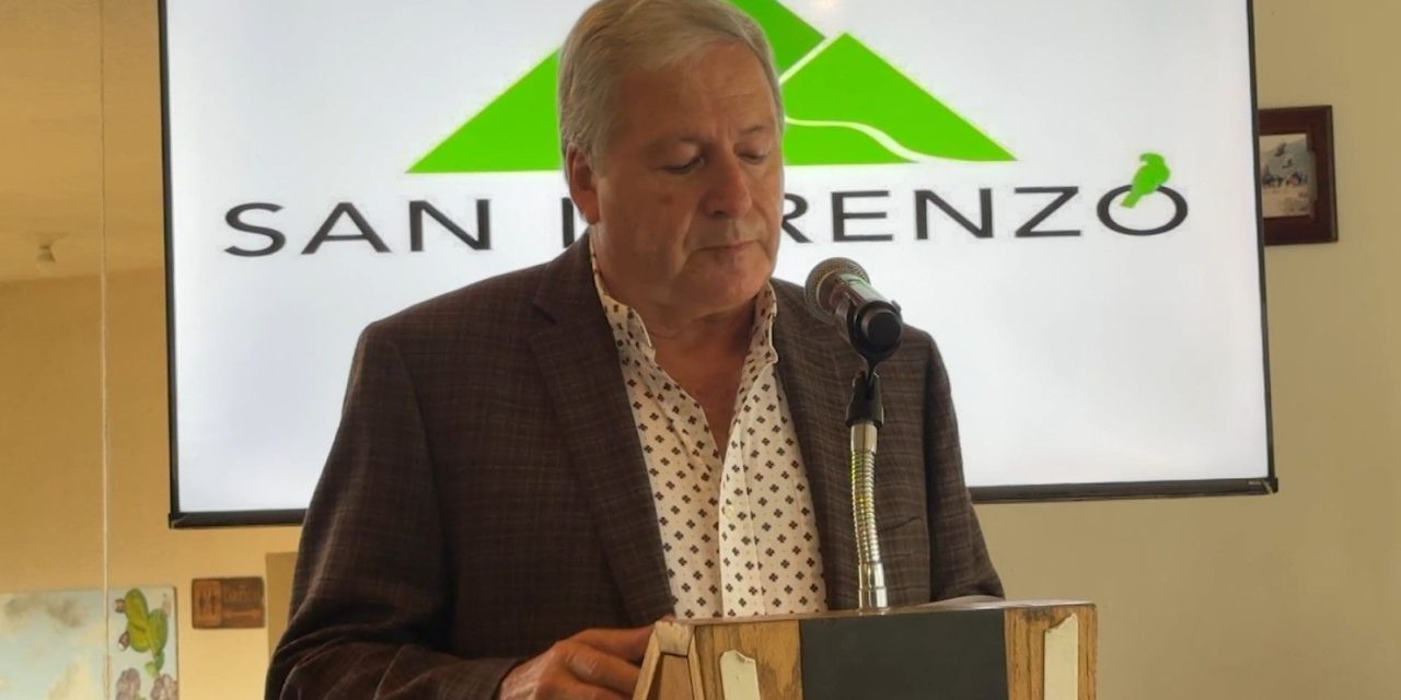 Reconocen al alcalde Chema Fraustro por sus aportaciones a la conservación de San Lorenzo