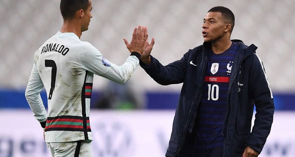 Cristiano Ronaldo apoya a Kylian Mbappé para ganar el Balón de Oro