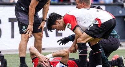 Santi Giménez fuera lo que resta del año por su lesión en el cuádriceps