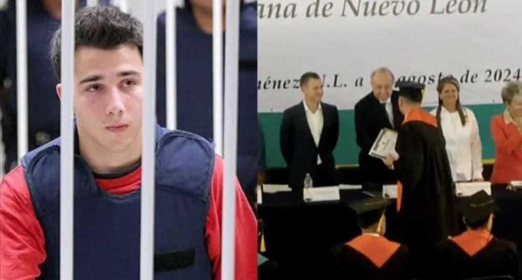 Diego Santoy se gradúa como abogado en la cárcel