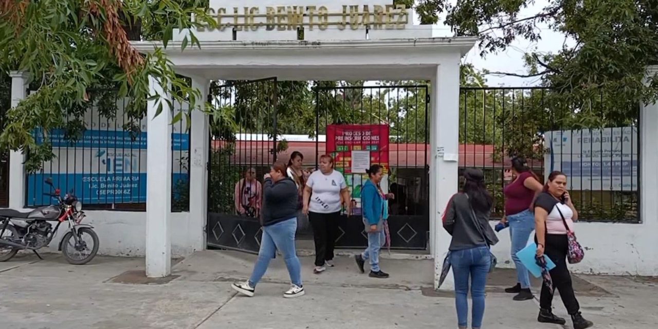 Suspenden clases en escuela Benito Juárez de Parras