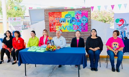 Llevan programa ‘La Maestra en tu Escuela’ a jardín de niños de Sabinas