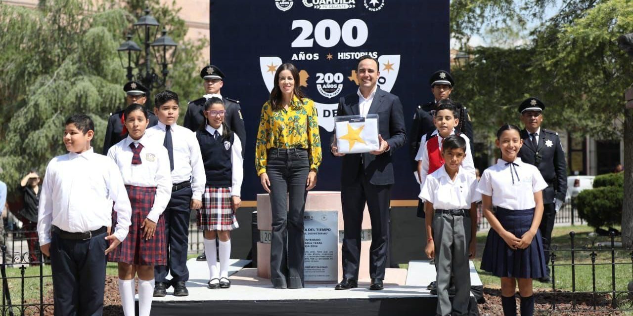 Concluyen festejos del 200 aniversario de Coahuila y Texas