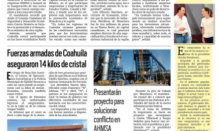 Portada RCG Centro [03 de octubre de 2024] Manolo Jiménez fortalece el desarrollo de la región Centro Desierto; mantendrá Gobierno de Monclova operativos viales y más…