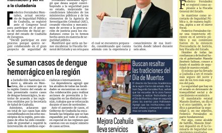 Portada RCG Centro [31 de octubre de 2024] Se registra Federico Fernández Montañez para fiscal general del estado; exigen acreedores y trabajadores pagos de AHMSA y más…