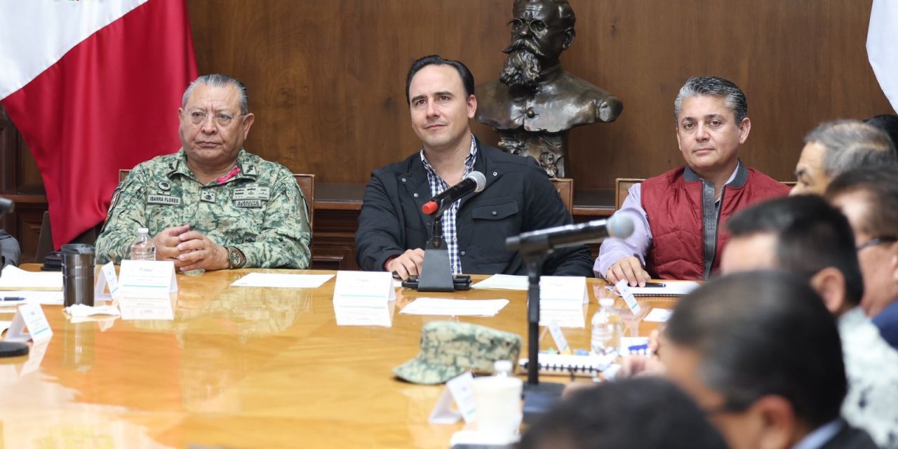 La seguridad es prioridad en Coahuila: Manolo Jiménez
