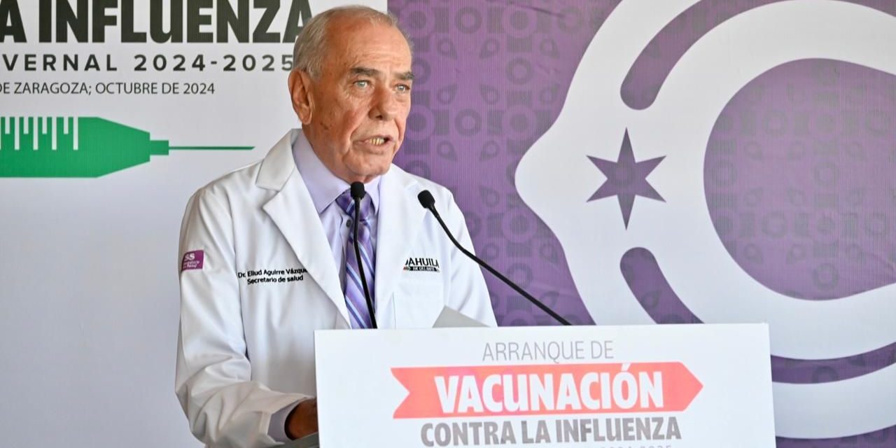 Arranca la Campaña Estatal de Vacunación contra la Influenza