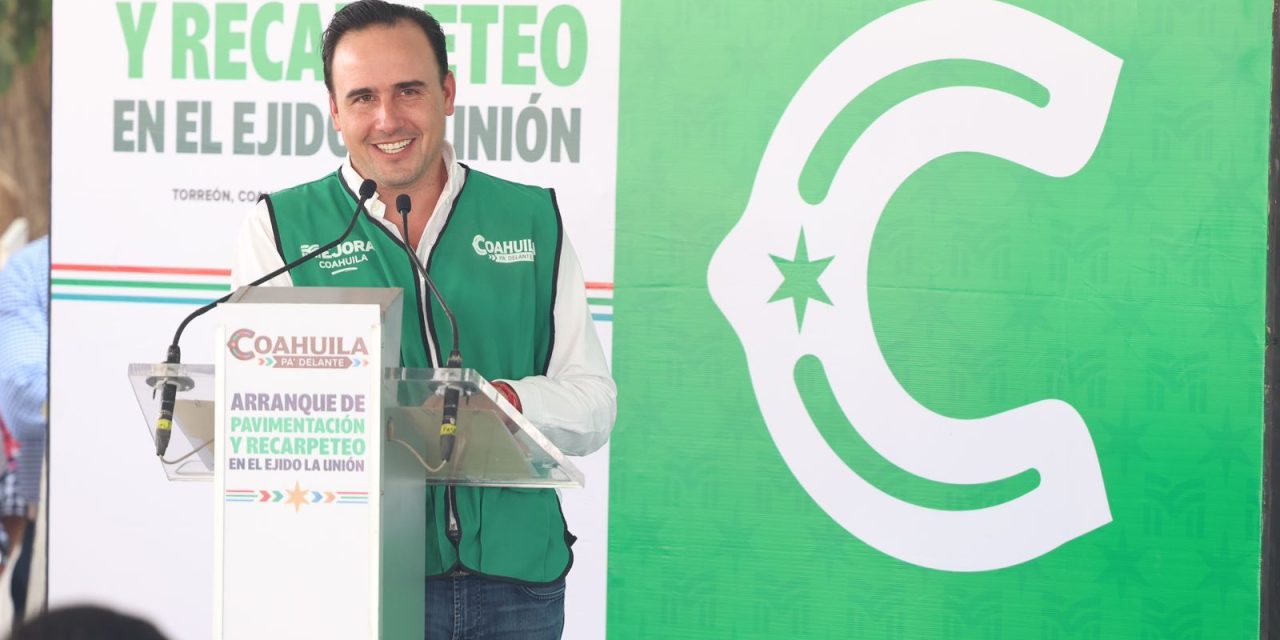Continúa Gobierno estatal con obras sociales en la Laguna